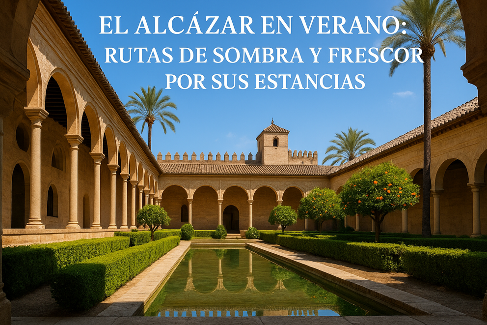 El Alcázar en verano: rutas de sombra y frescor por sus estancias
