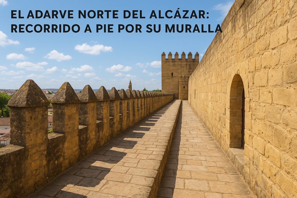 El adarve norte del Alcázar: recorrido a pie por su muralla
